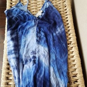 Love stitch Maxi Flowy Dress